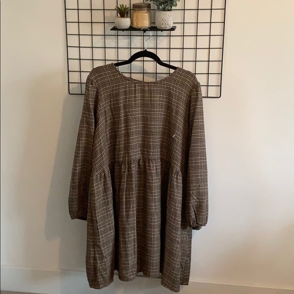 American Eagle Outfitters Dresses & Skirts - American Eagle Plaid Babydoll Dress